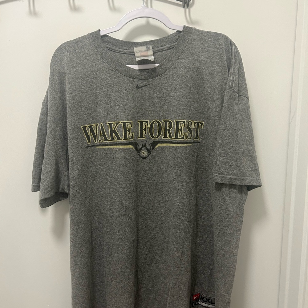 Nike Gray Wake Forest Football Men's T-Shirt